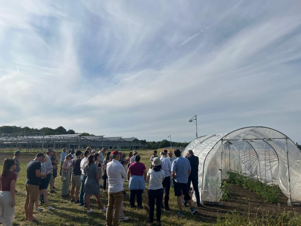 Tour to the Agri-Food & Energy Park in Morschenich @ copyright Forschungszentrum Jülich GmbH
