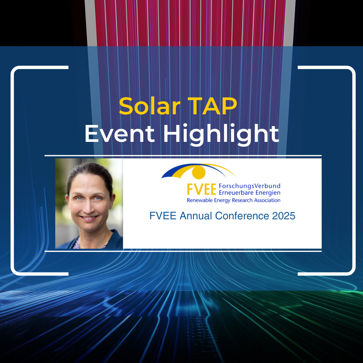 Solar TAP at the FVEE Annual Conference 2025